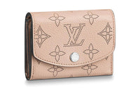 LOUIS VUITTON Calfskin Wallet Women's Pink