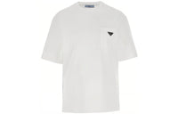 PRADA Drop Shoulder Sleeve T Shirt Women's White