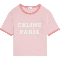 CELINE Paris 70's T shirt In Cotton Jersey