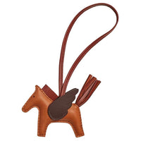HERMES Swift Calfskin Bag Accessories Small Size Women's Gingerbread