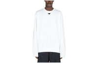 PRADA Logo-plaque Cotton Sweatshirt