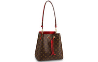 LOUIS VUITTON Neonoe Bag Mm Monogram Poppy