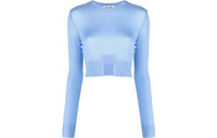 MIU MIU SS23 Sweater Women's Blue