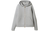 MIU MIU Logo-appliqué Cotton Hoodie