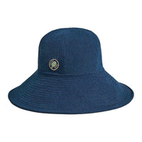HERMES Cotton Bucket Hats Women's Blue