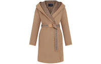 LOUIS VUITTON Coat Women's Camel