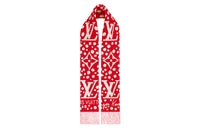LOUIS VUITTON Infinity Dots Knit Scarves Women's