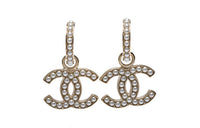 CHANEL Earrings Women's Gold