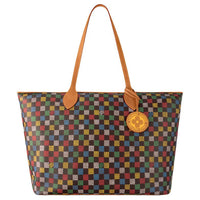 LOUIS VUITTON Coated Canvas Tote Bag, Shopping Bag, Shoulder Bag Regular Unisex Multicolor