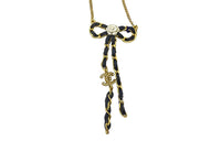 CHANEL Necklaces Women's Black