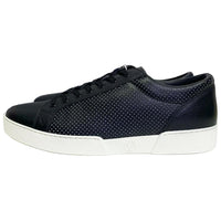 LOUIS VUITTON Low-Top Skateboard Shoes Men's Black