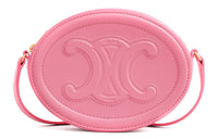 CELINE Smooth Cow Leather Mooncake Bag, Wallet, Shoulder Bag, Crossbody Bag Regular Women's