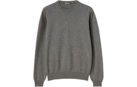 Loro Piana Classic Crew Neck Sweatshirt Men's Gray