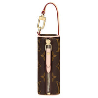 LOUIS VUITTON Papillon Leather Canvas Handbag Mini Women's Brown