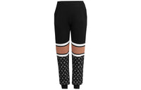 LOUIS VUITTON Knitted Sports Pants Women's Black