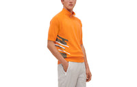 HERMES Polo Shirts Men Orange
