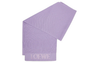 LOEWE Knit Scarves Women's Purple