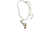 CHANEL Necklaces Women's Gold