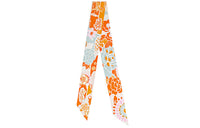 HERMES Silk Scarves Women's Orange