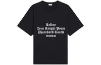 CELINE T-Shirts Men Black