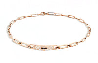 HERMES Karat Gold Necklaces Women's Rose Gold