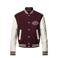 LOUIS VUITTON Embroidered Calfskin Varsity Jacket