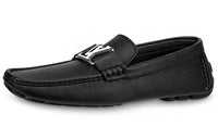 LOUIS VUITTON Monte Carlo Casual Single Shoes Men's Black