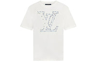LOUIS VUITTON Stitch-Print T-Shirt For Men White
