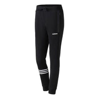 (WMNS) adidas Essentials Motion Pack Pants Asia Sizing 'Black White' DT7282
