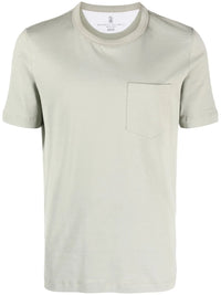 Brunello Cucinelli Chest-Pocket Cotton T-Shirt