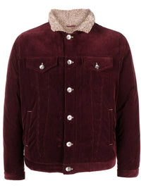 Brunello Cucinelli Corduroy Shearling-Lining Shirt Jacket