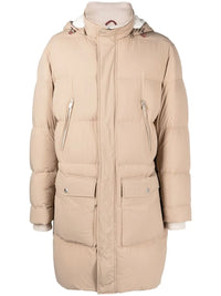 Brunello Cucinelli Zip-Up Padded Down Coat