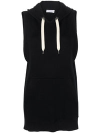 Brunello Cucinelli Ribbed-Knit Vest Hoodie