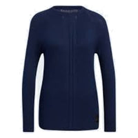 (WMNS) adidas Statement Blended Cashmere Pullover Sweater 'Navy' HG1678