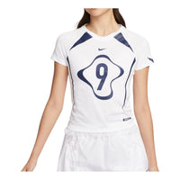 (WMNS) Nike Chill Knit Graphic T-shirt 'White' II1950-100