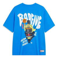 Li-Ning BadFive Graphic T-shirt 'Blue' AHST901-2