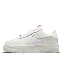 (WMNS) Nike Air Force 1 Pixel 'Summit White Red Tag' CK6649-105