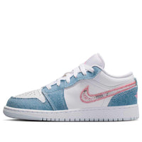 (GS) Air Jordan 1 Low SE 'Denim Sequin' HQ2001-400