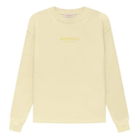 Fear of God Essentials FW22 Relaxed Crewneck Canary FOG-FW22-646