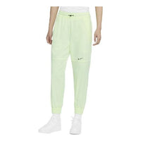 Nike Sportswear Swoosh Logo Woven Sports Long Pants Yellow Green Yellowgreen CZ8910-701