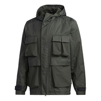 adidas TH Windbreaker Jacket - Green GF4013