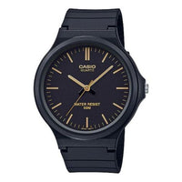 Casio Sheen Fashion Business Analog Watch 'Black Gold'  MW-240-1E2VDF