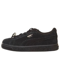 (PS) PUMA Suede Jewel Ac Ps Board Shoes Black 367619-03