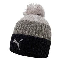 (WMNS) PUMA Ws POM Beanie 'Black Grey' 02343601