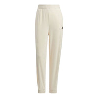 (WMNS) adidas Velour Pants 'White' HG1824