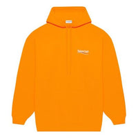 (WMNS) Balenciaga FW21 Logo Hoodie Orange 578135TKVE97073