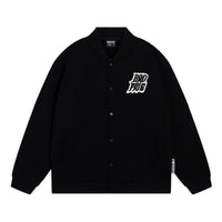 Li-Ning BadFive Hoops Graphic Baseball Jacket 'Black' AJDT043-6