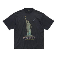 Balenciaga Paris Liberty T-Shirt 'Black' 764235TQVR91083