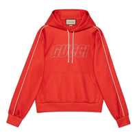 Gucci Neoprene Hooded Sweatshirt 'Red' 768498-XJF38-6284