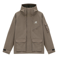 New Balance Trend Hooded Jacket 'Brown' AMJ31320-DRI